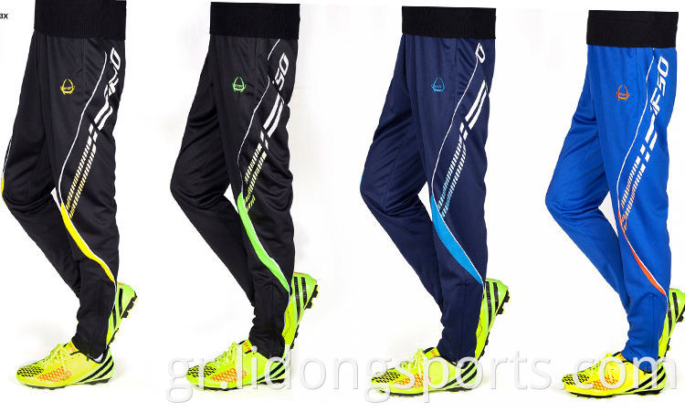 Νέοι κατασκευαστές αθλητικών ενδυμάτων Design Mens Mens Fitness Fitness Soccer Pants